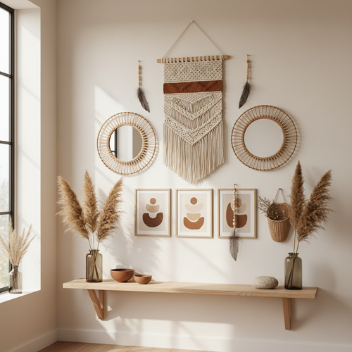 Boho Wall Decoration Set
